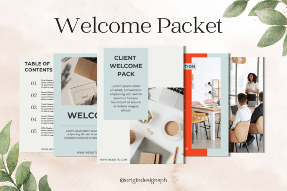 Download Canva Template Client Welcome Packet - Premium Resources