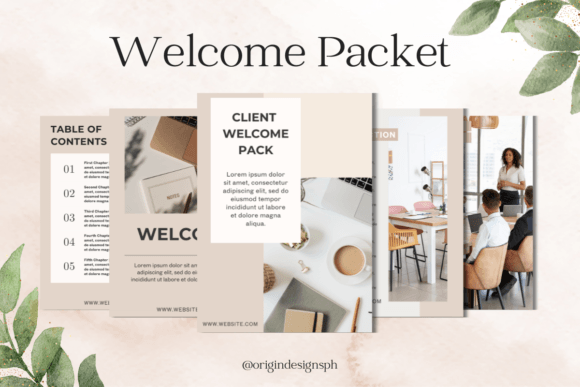 Download Canva Template Client Welcome Packet - Premium Resources