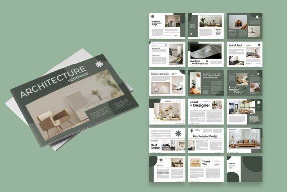 Download Green Portofolio Architecture Brochure - Portofolio Collection