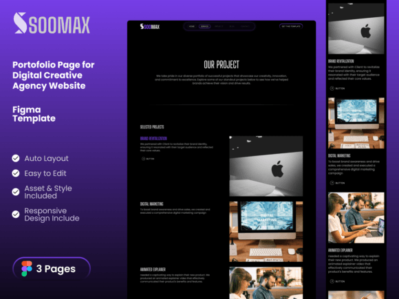 Download Soomax | Portofolio Page - Portofolio Collection