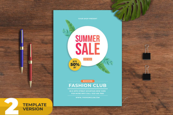 Download Summer Sale Flyer Pack - Sale Collection