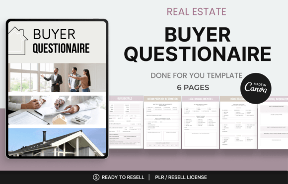 Download Real Estate Buyer Questionnaire, Canva - Estate Collection