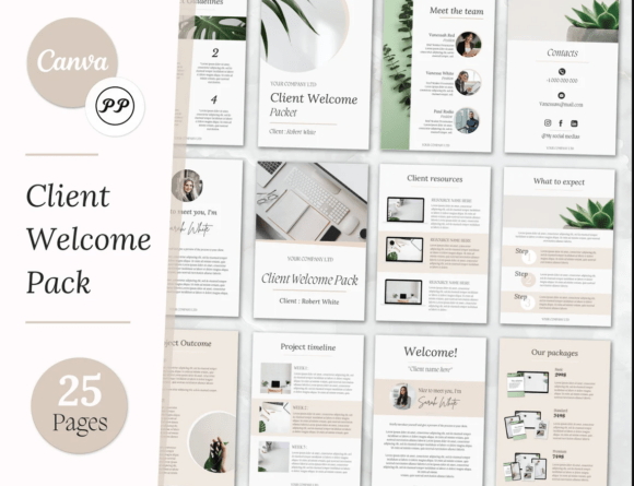 Download New Client Welcome Packet - Client welcome packet Collection
